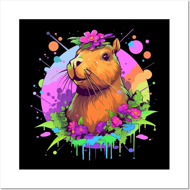 capybara Wall Art by piratesnow